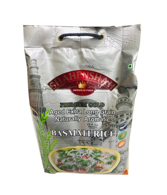 SHAHENSHAH – Premium Gold- Basmati Rice-10Lbs - Daily Fresh Grocery