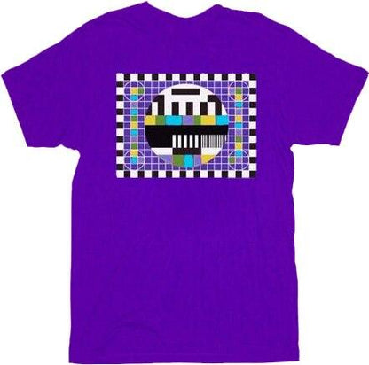 Sheldon Checkered Test Pattern T-shirt-tvso