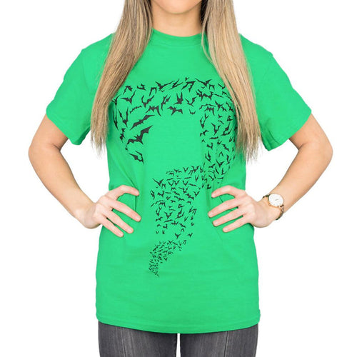 Sheldon Cooper Bats Question Mark T-Shirt - TVStoreOnline