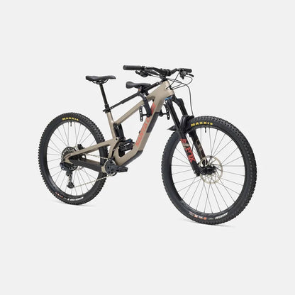 Mountain bike on a white background