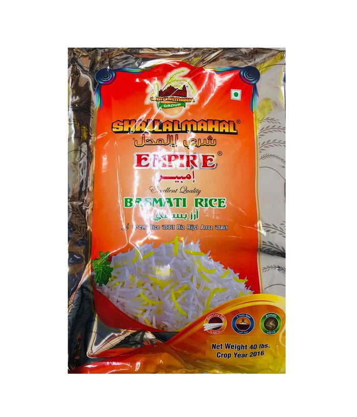 SHRILALMAHAL Basmati Rice – 40Lbs - Daily Fresh Grocery