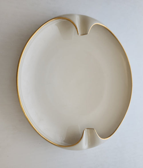 Sign lenox dish Made in usa Gold mark