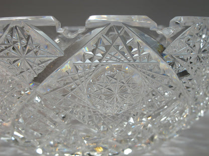 Signed Clark ABP cut glass