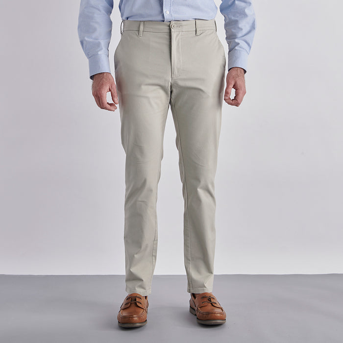 Slim Fit Chinos - Stone