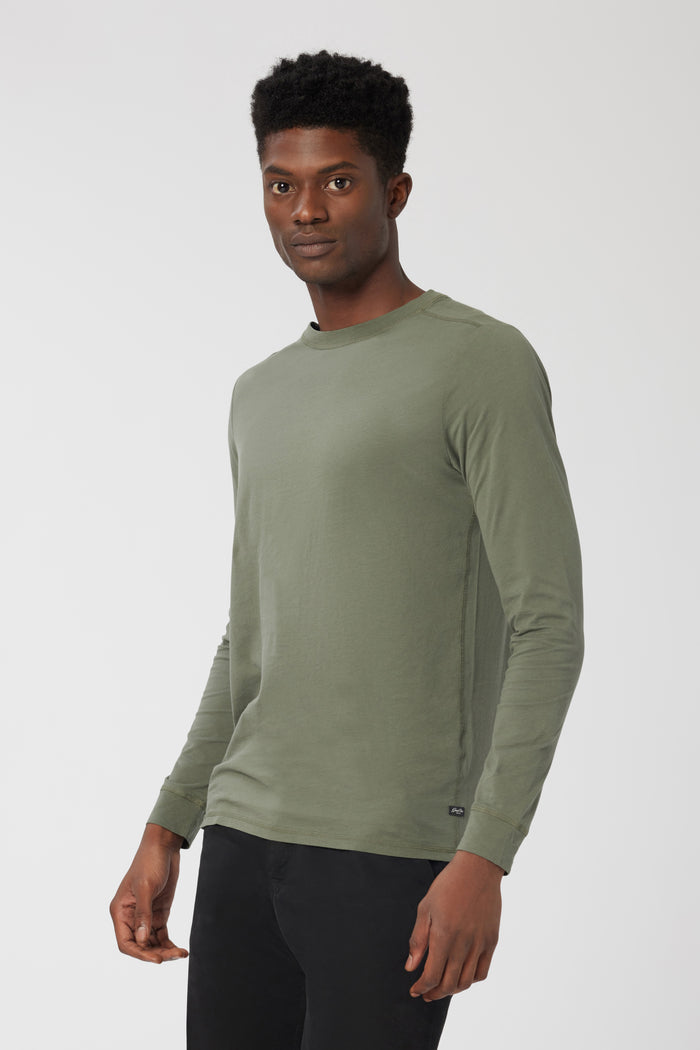 Slim Fit Crew Tee | Premium Cotton Jersey