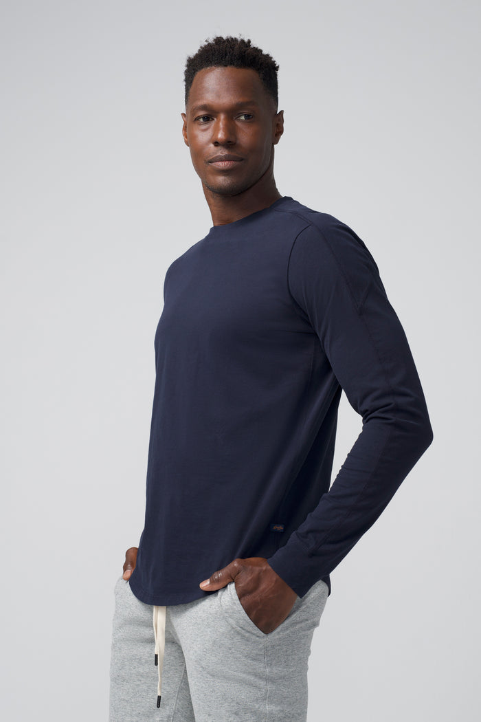 Slim Fit Crew Tee | Premium Cotton Jersey