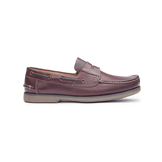 Slip On Deck Shoe - Brown