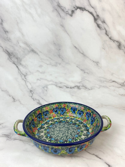 Small Unikat Round Baker with Handles - Shape C40 - Pattern U4841