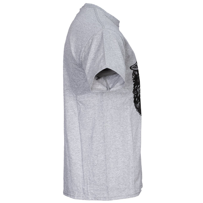 Smokey the Bear Adult Unisex Tonal Gray T-Shirt - TVStoreOnline