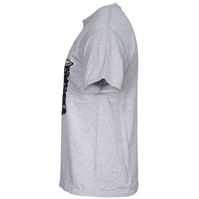 Smokey the Bear Adult Unisex Tonal Gray T-Shirt - TVStoreOnline