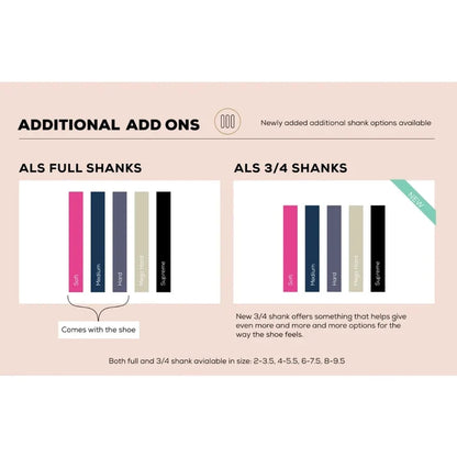 So Danca Alina Pointe Shoe Removeable Shanks, ALS