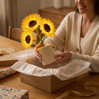 Solara – Rechargeable Sunflower Table Lamp