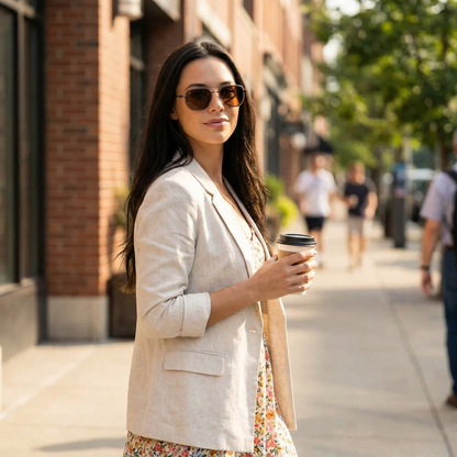 Solara – Tangle Free Polarized Aviator Sunglasses
