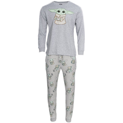 Star Wars Baby Yoda Adult Unisex Pajama Set - TVStoreOnline