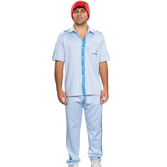 Steve Underwater Explorer Movie Character Halloween Cosplay Costume Set - TVStoreOnline