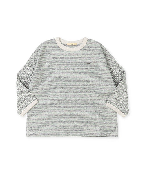 Striped Big Long Sleeve Tee