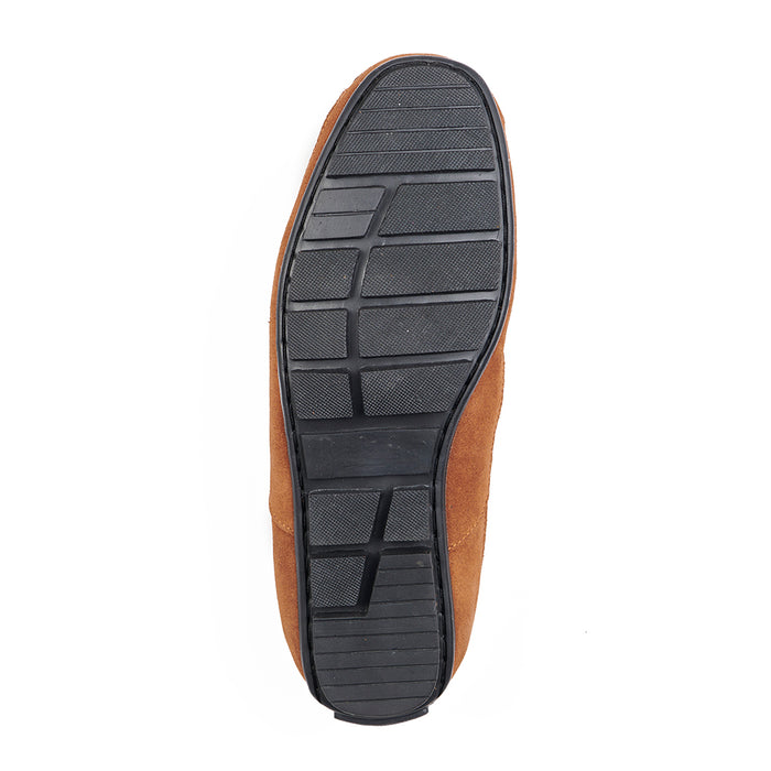 Suede Moccasin – Ginger
