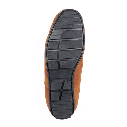 Suede Moccasin – Ginger