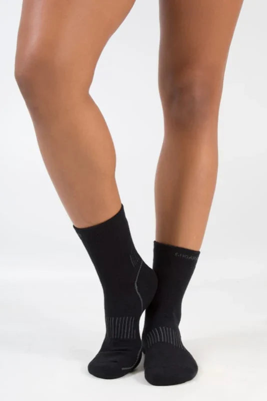 Sugar and Bruno Performance Socks, Black D7421