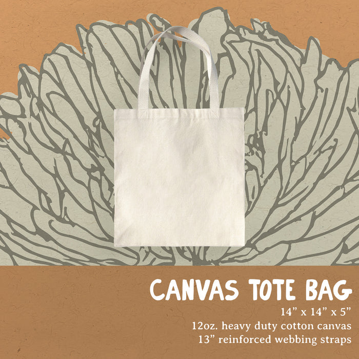 Sunflower Poster - Canvas Tote Bag