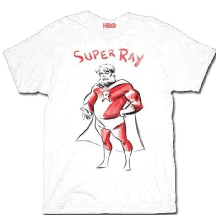 Super Ray Sketch White Adult T-shirt Tee - TVStoreOnline