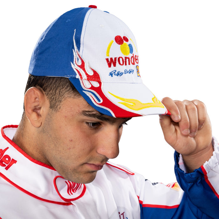 Talladega Nights Wonder Bread Retro White Hat Cap