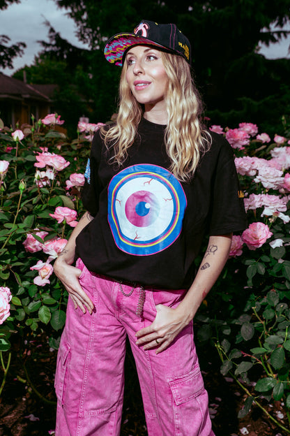 [ The Flaming Lips x Oklahoma City Comets ] Cosmic Eye Tee - Official League