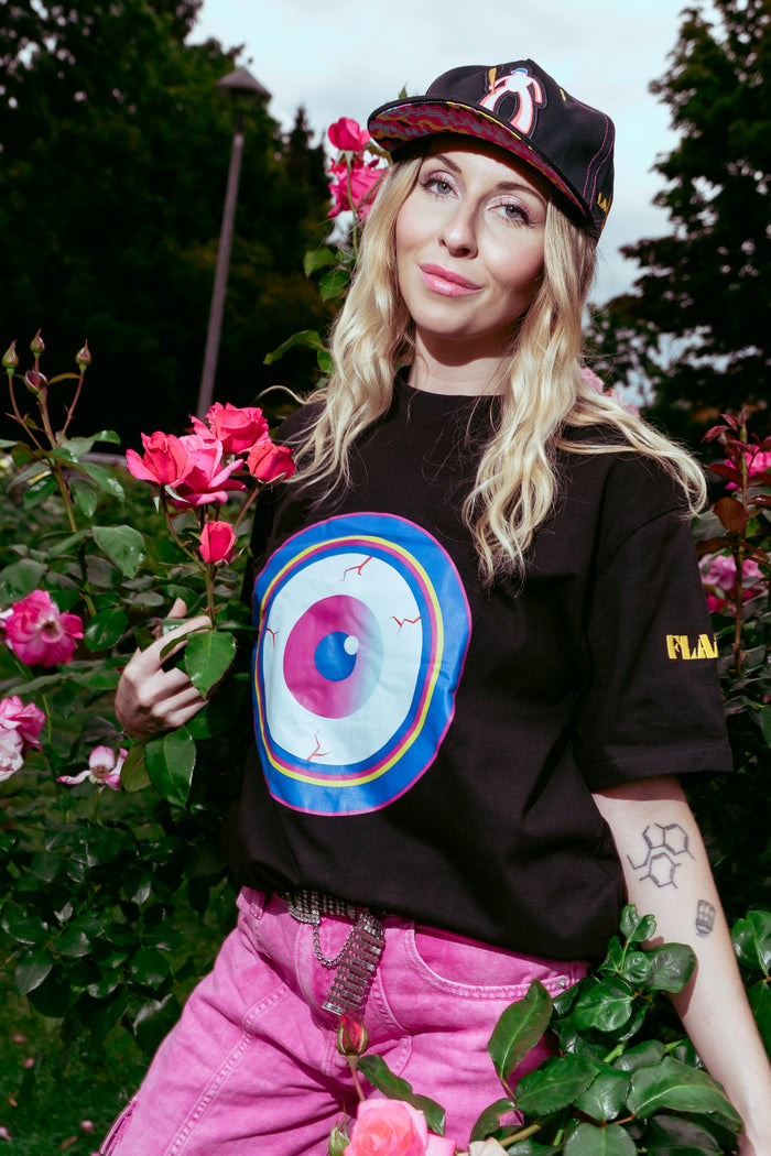 [ The Flaming Lips x Oklahoma City Comets ] Cosmic Eye Tee - Official League