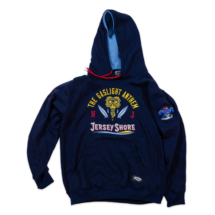 [ The Gaslight Anthem x Jersey Shore BlueClaws ] The Hoodie - Official League