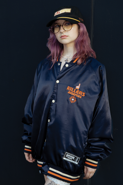 [ The Killers x Las Vegas Aviators ] Navy Satin - Official League