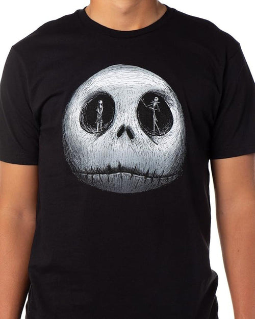 The Nightmare Before Christmas Shirt Men's Jack Sally in Skeleton Eyes T-Shirt - TVStoreOnline