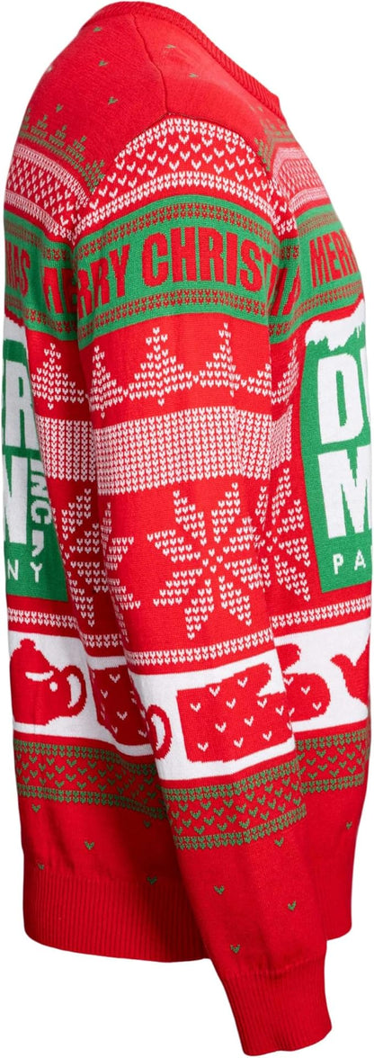 The Office Dunder Mifflin Adult Unisex Ugly Christmas Sweater - TVStoreOnline