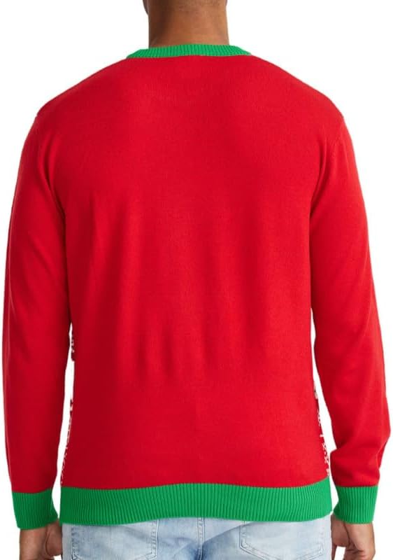 The Office Men's Ugly Christmas Sweater Dreaming of A Dwight Christmas - TVStoreOnline