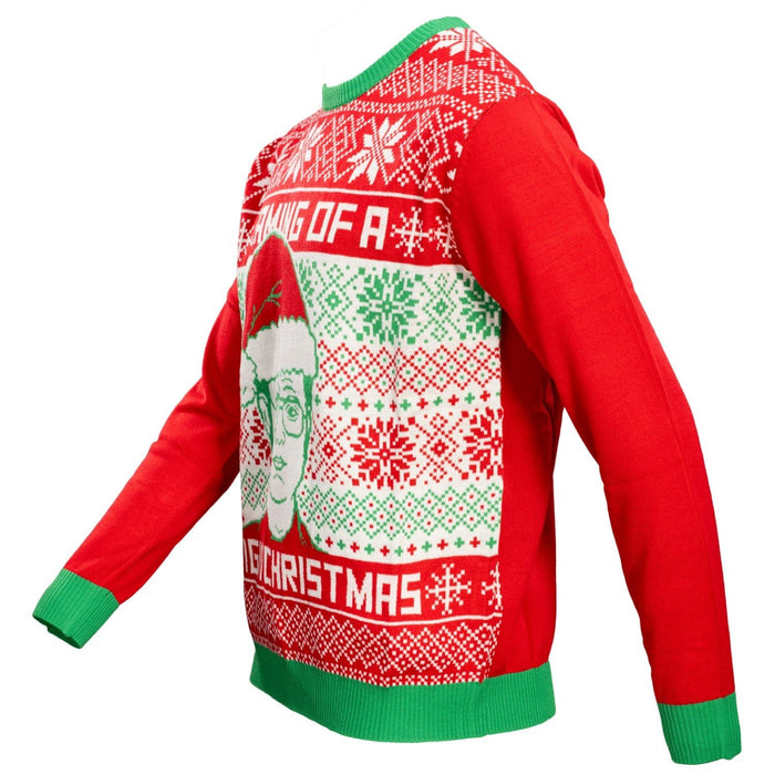 The Office Men's Ugly Christmas Sweater Dreaming of A Dwight Christmas - TVStoreOnline