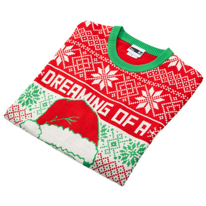 The Office Men's Ugly Christmas Sweater Dreaming of A Dwight Christmas - TVStoreOnline