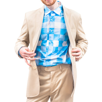 The Running Man Complete Deluxe Suit Jacket Shirt and Pants Halloween Costume Cosplay
