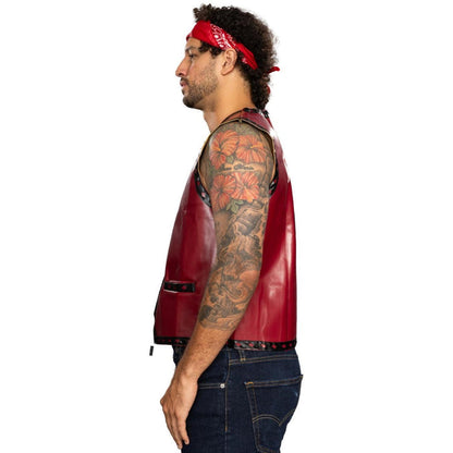 The Warriors Movie Halloween Cosplay Costume Vest and Bandana Set - TVStoreOnline