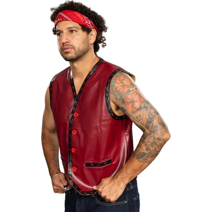 The Warriors Movie Halloween Cosplay Costume Vest and Bandana Set - TVStoreOnline