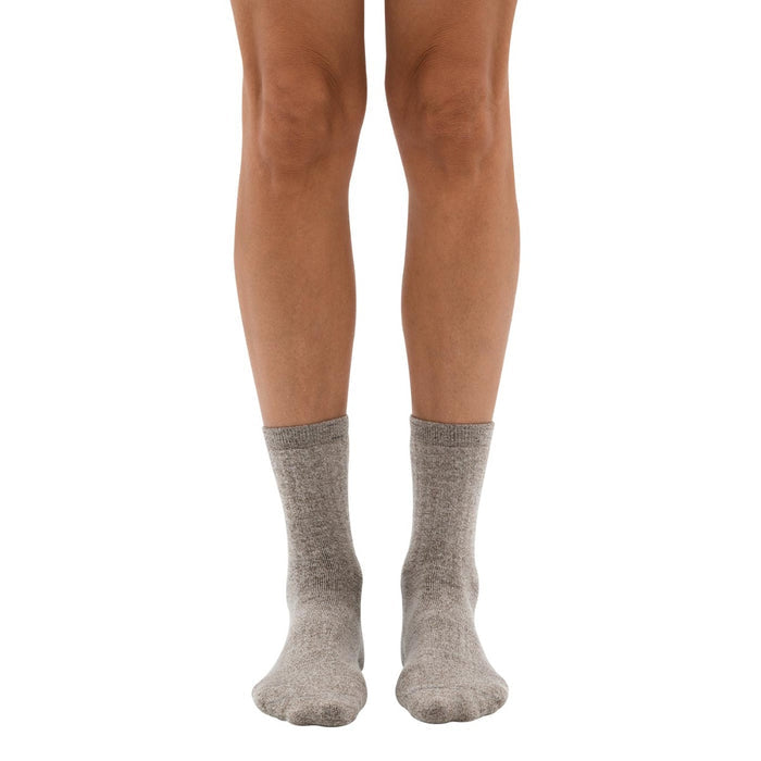 Therapeutic Comfort Wool Marl Crew Sock