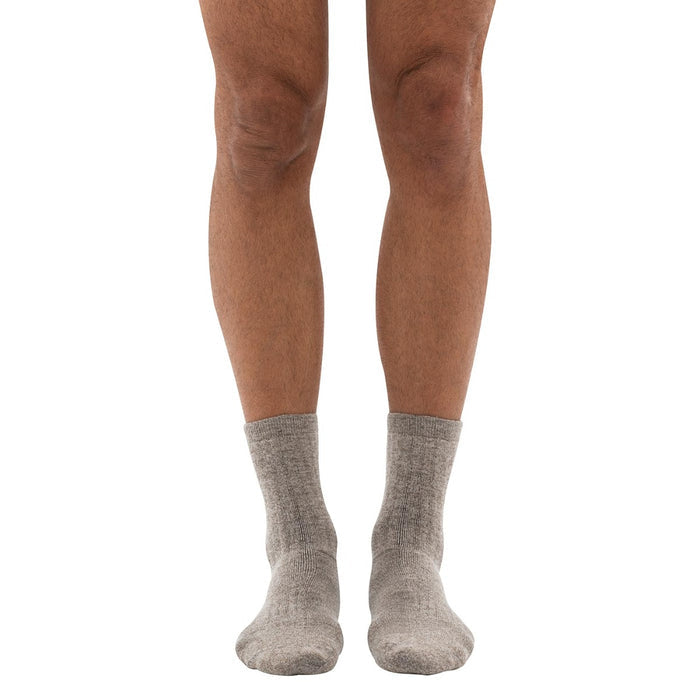 Therapeutic Comfort Wool Marl Crew Sock