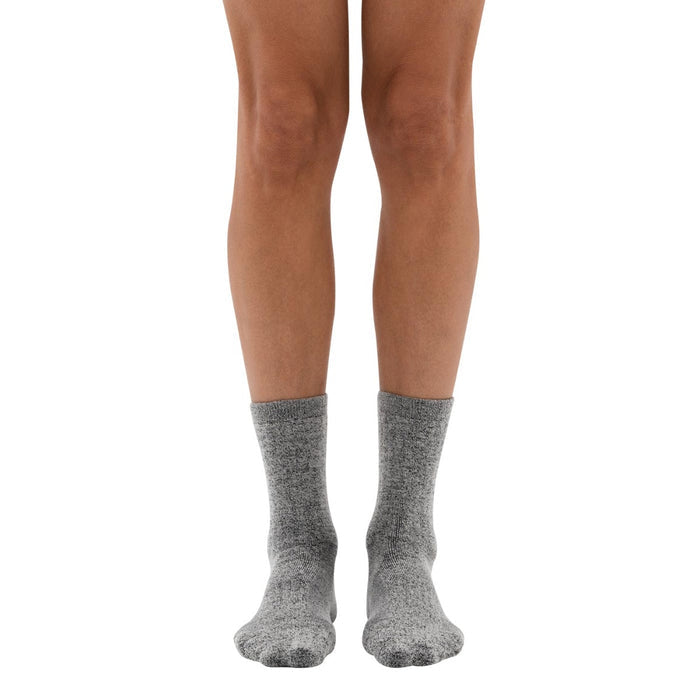 Therapeutic Comfort Wool Marl Crew Sock
