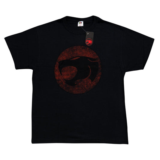 Thundercats Distressed Logo Black T-Shirt - TVStoreOnline