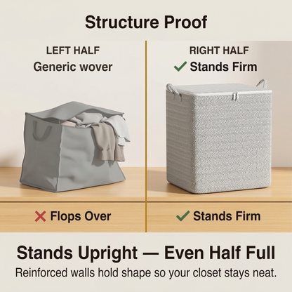 Tidara – Large Capacity Storage Bag for Blankets and Quilts