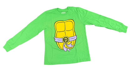 TMNT Donatello Halloween Cosplay Costume Youth Long Sleeve T-Shirt - TVStoreOnline