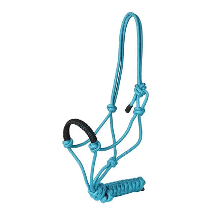Tuffrider Rugged Rope Halter Braided Noseband with Matching Lead