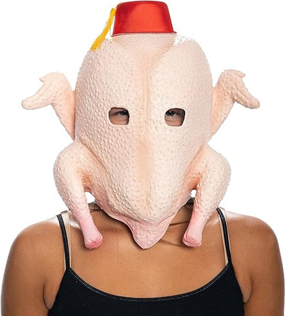 Turkey Head Mask and Glasses Set - TVStoreOnline