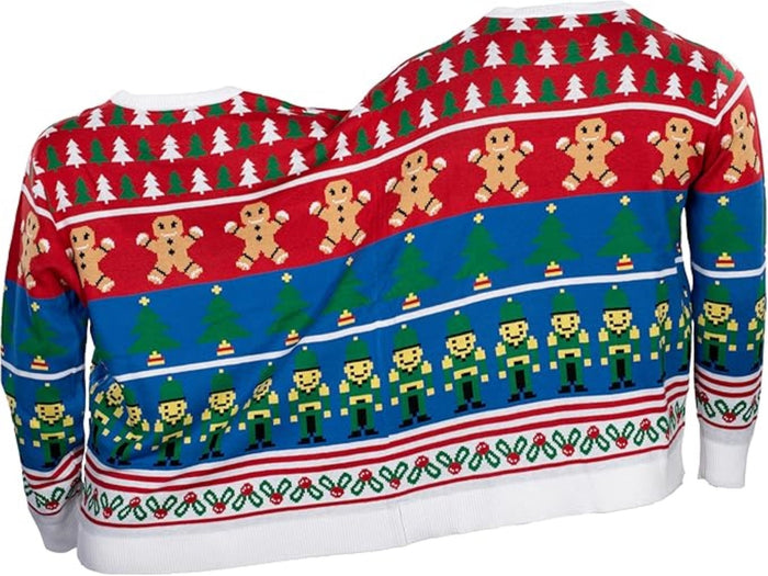 Two Person/Couples Adult Funny Ugly Christmas Sweater Costume - TVStoreOnline