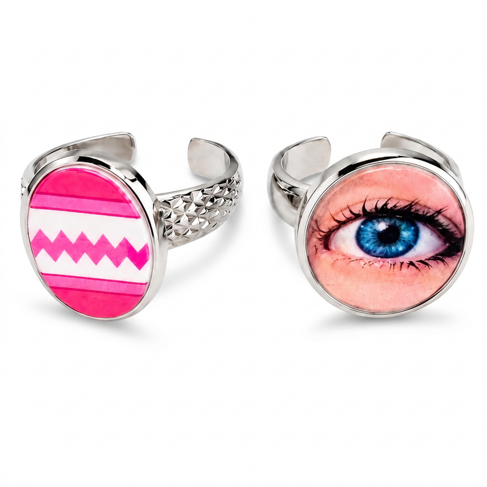 Tyler Dunder Replica Fight Movie Halloween Costume Cosplay Ring Set