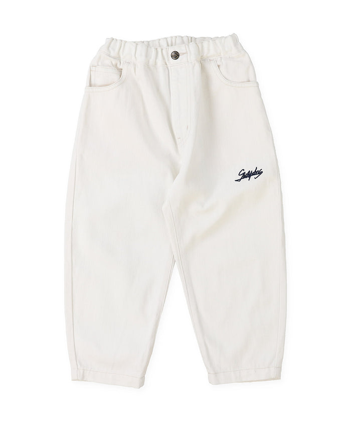 Uneven Denim HAMBURGER Paint Cocoon Pants