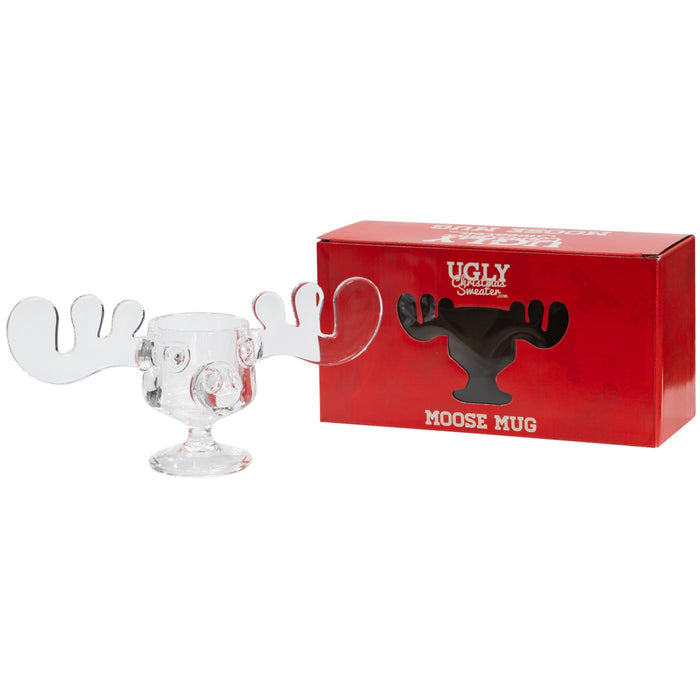 Vacation Movie Moose Mug Acrylic Christmas Clear Eggnog Mug